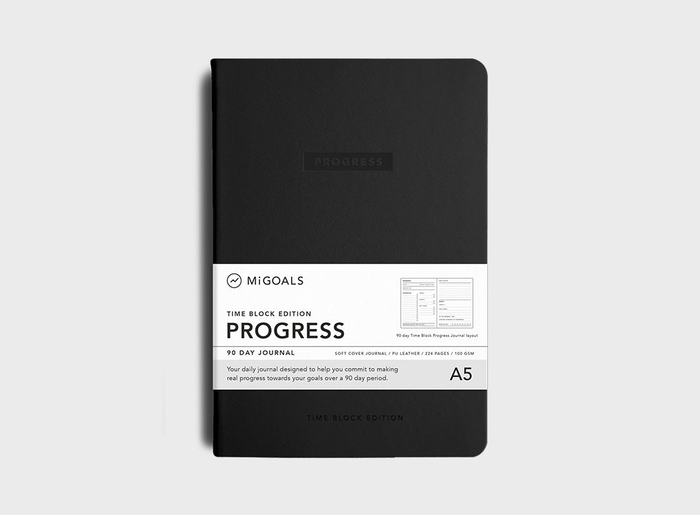 MiGoals | Time Block Progress Journal (RRP: £18)