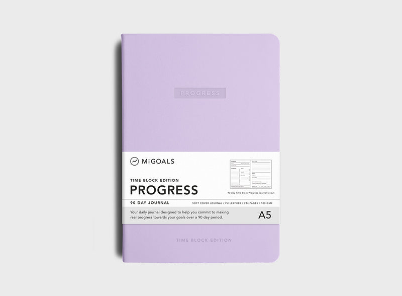 MiGoals | Time Block Progress Journal (RRP: £18)