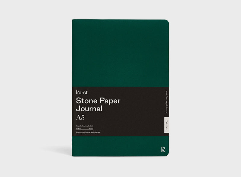 Karst a5 daily journal twin pack in eucalypt