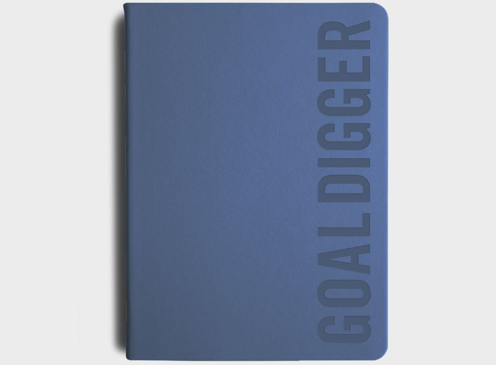MiGoals 2026 Bold Goal Digger Diary in Element Blue