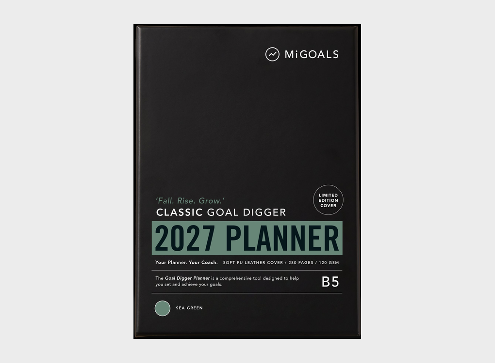2027 MiGoals Goal Digger Diary - Classic (RRP: £28)