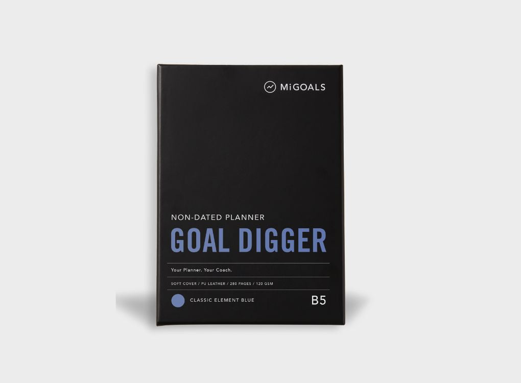 MiGoals Goal Digger Planner - NON-dated (RRP £28)