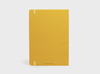 Karst yellow coloured habits journal made with environmentally friendly stone paper