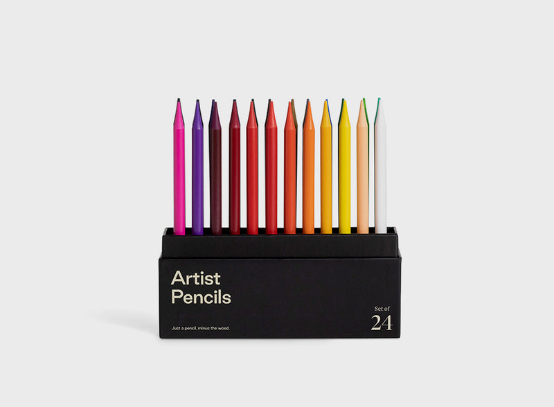 Karst artist colouring pencils, eco friendly, in display case, responsibly sourced