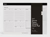 Karst weekly task pad - a desk planner with lined and dot grid space, undated