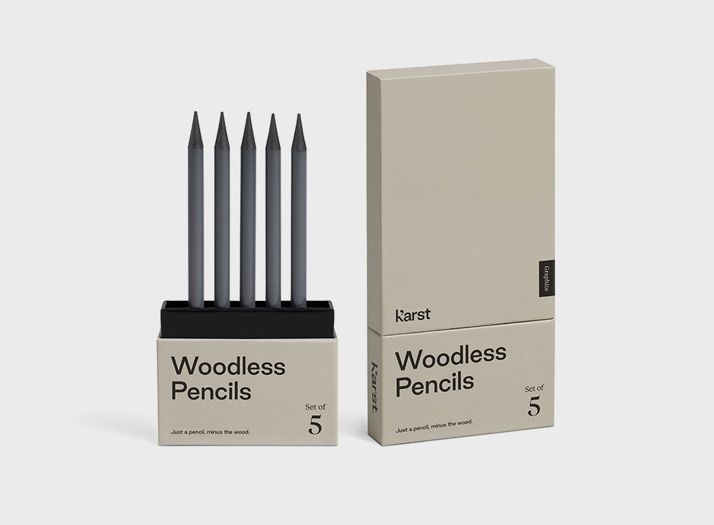 Karst sustainably made 100% graphite woodless pencils, made to be eco friendly and responsible