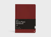 Karst hardcover notebook in A5 with eco friendly stone paper in pinot red