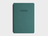 A5 Goals Journal by MiGoals in Teal
