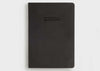 Gratitude Journal from MiGoals. Black  PU cover Journal with Gratitude Written on the front.