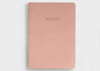 Gratitude Journal from MiGoals. Pink  PU cover Journal with Gratitude Written on the front.