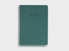 MiGoals A5 Notes Journal in Teal Green
